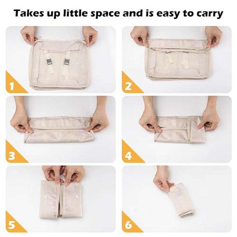 Only-bags.store  Kit d'organisation pour valise, cubes d'emballage sacs à vêtements sacs à chaussures organisateur de voyage cubes d'emballage organisateur de voyage cosmétiques sacs d'emballage pour valise 