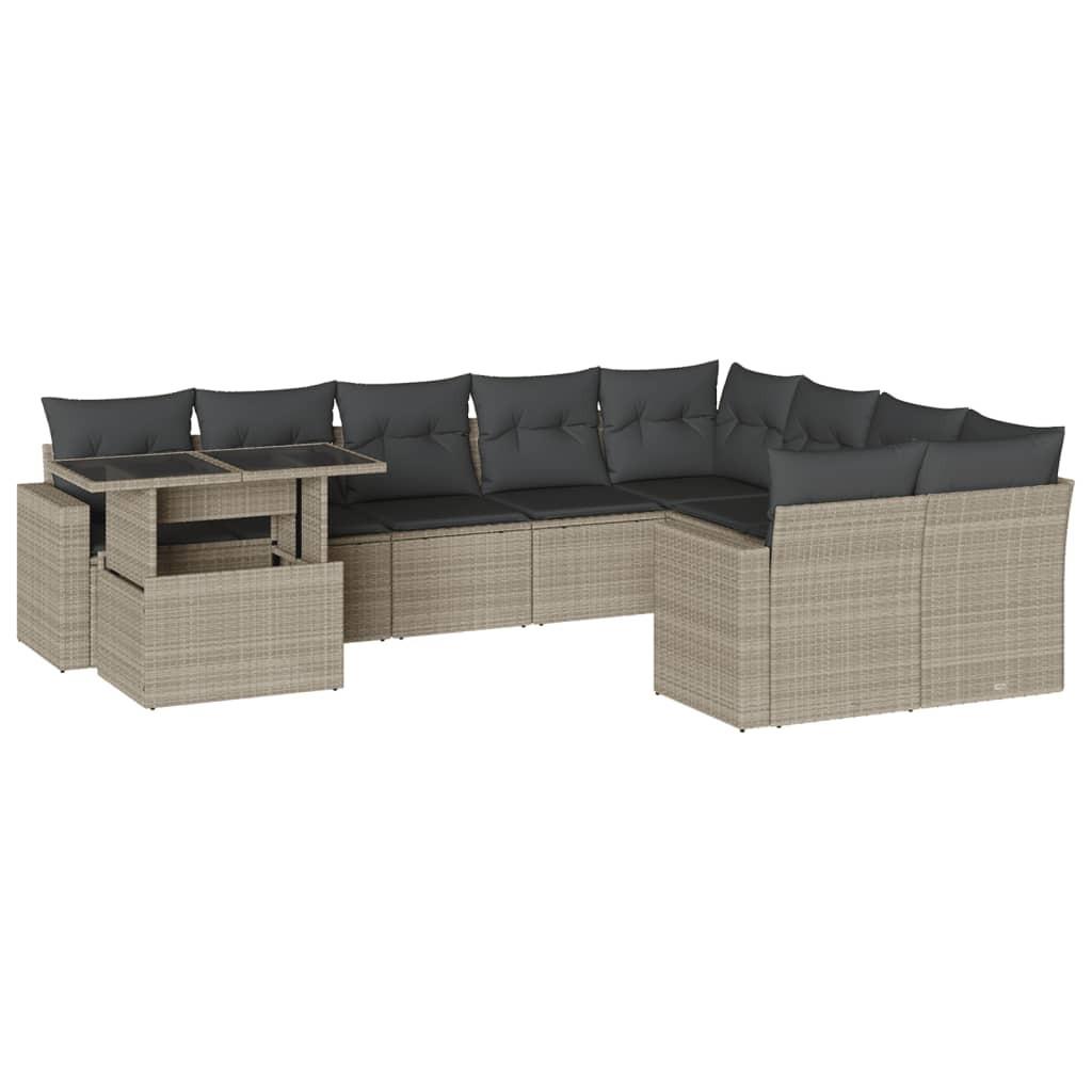 VidaXL Garten sofagarnitur poly-rattan  