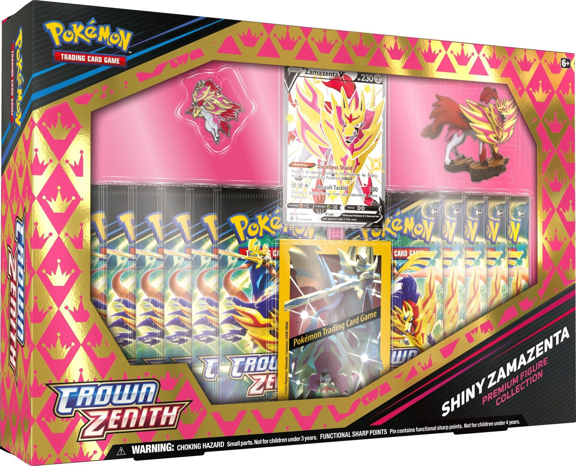 Pokémon  Crown Zenith Shiny Zamazenta Premium Figure Collection Box - EN 