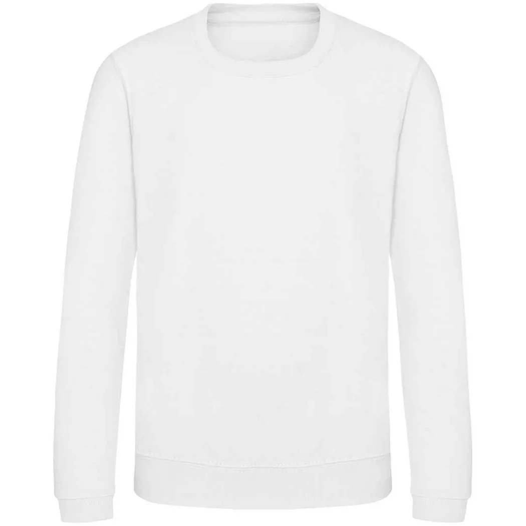 AWDis - Just Hoods Sweatshirt, 128, Weiss