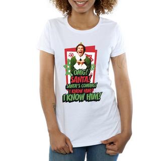 Elf  OMG Santa TShirt 