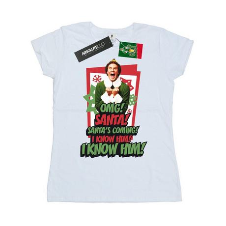 Elf  OMG Santa TShirt 