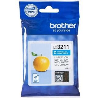 brother  BROTHER Tintenpatrone cyan LC-3211C DCP-J774DW 200 Seiten 