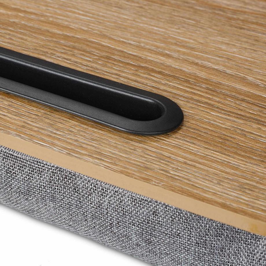 Northix Cuscino per laptop con supporto per cellulare  