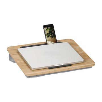 Kissen für Laptop mit Handyhalterung