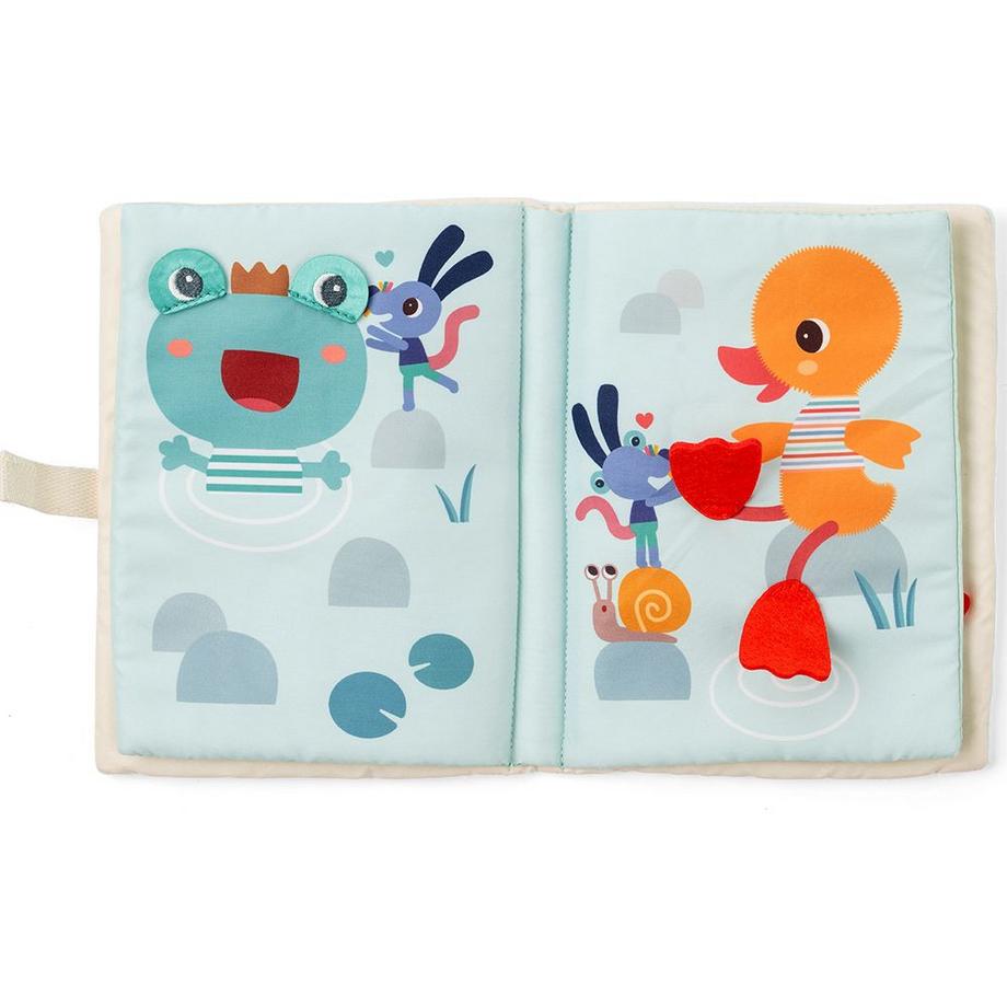Lilliputiens  Le livre en tissu Nina de 