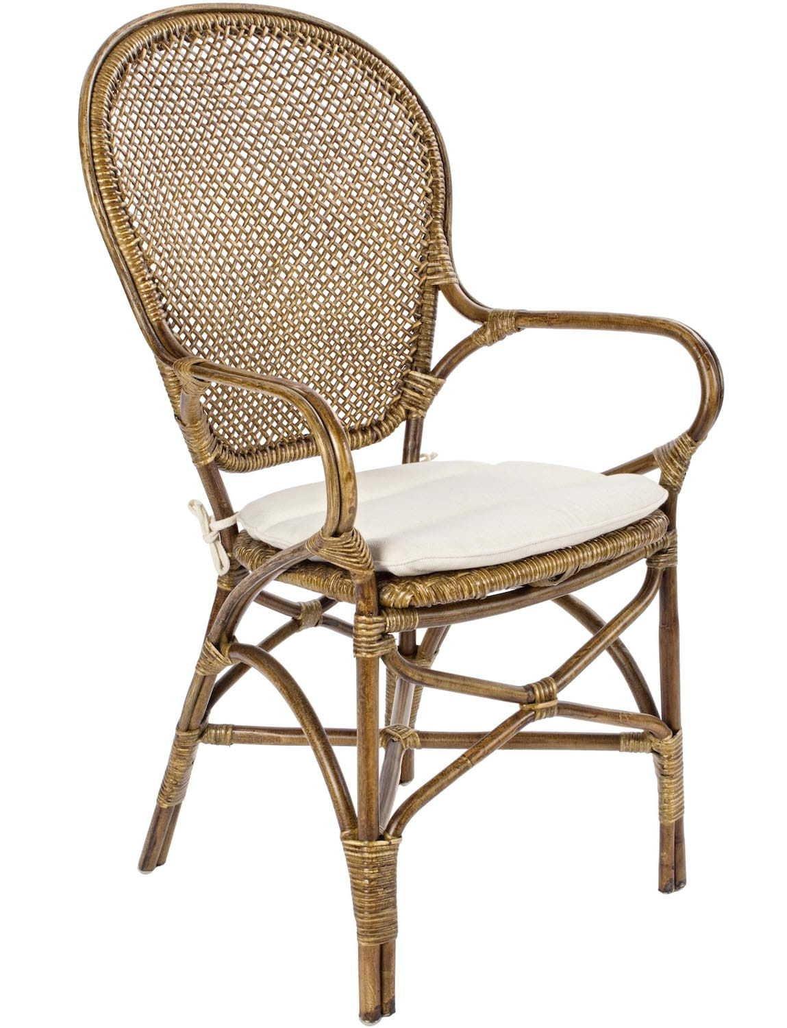 mutoni Fauteuil de jardin avec accoudoirs Edelina Honey  