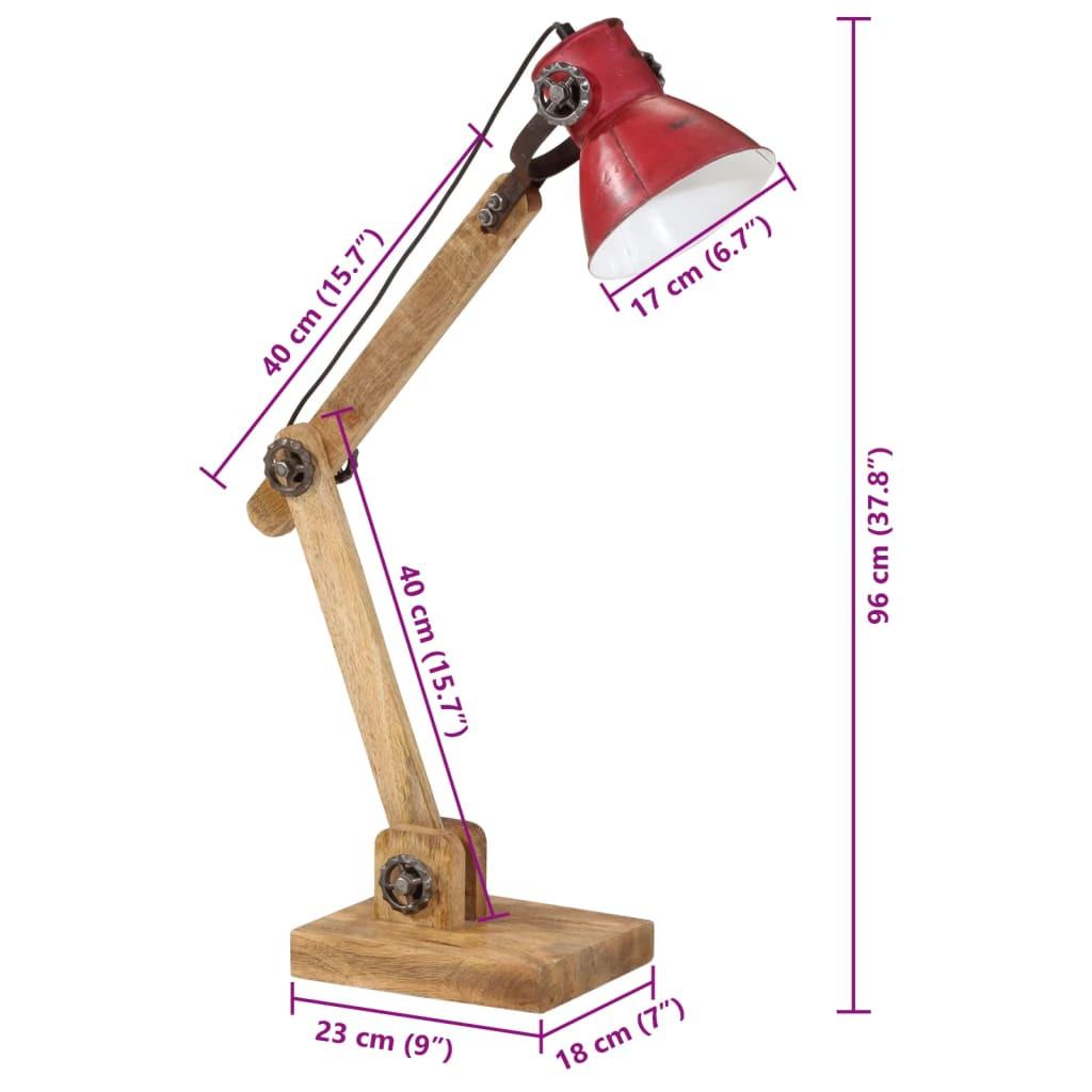 VidaXL lampada da scrivania Ferro  