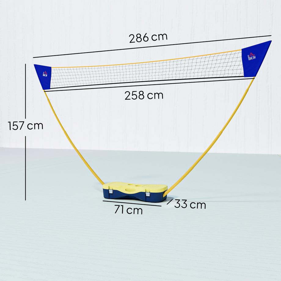 HOMCOM  Badminton Netz 