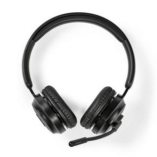 Nedis  Casque PC | OEUR | Stéréo | Bluetooth | Microphone pliable | Noir 