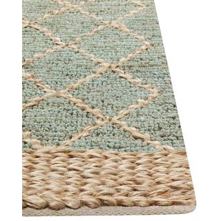 Beliani Tapis en Jute Boho TELLIKAYA  