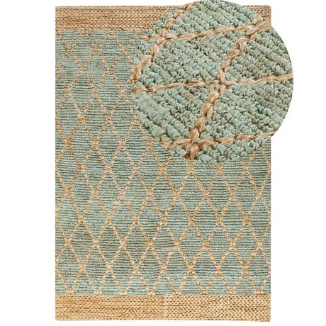 Beliani Tapis en Jute Boho TELLIKAYA  