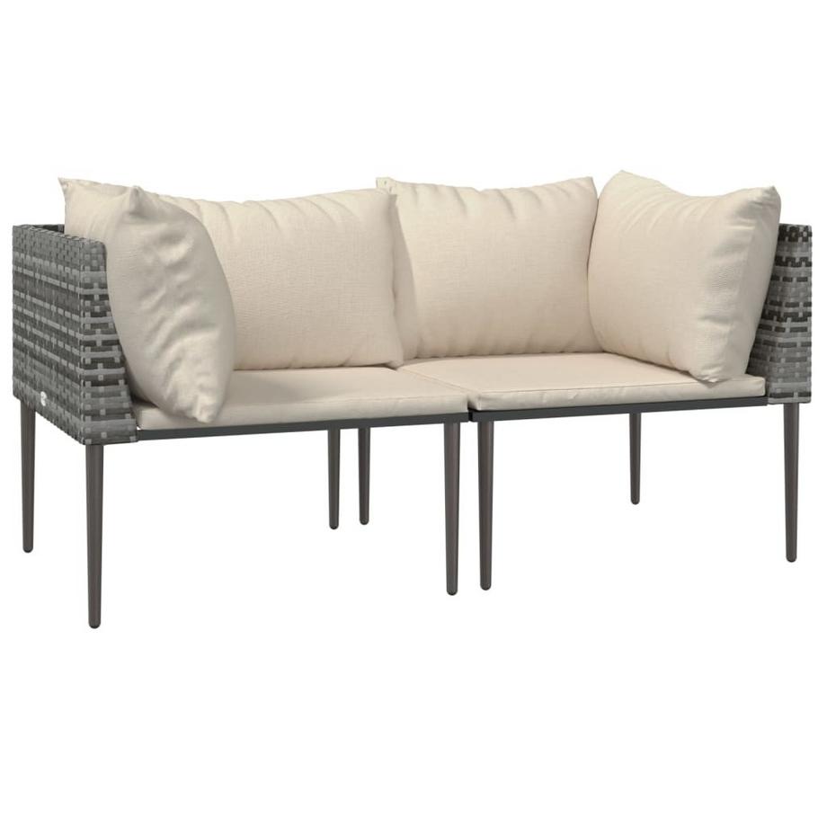 VidaXL Garten lounge set poly-rattan  