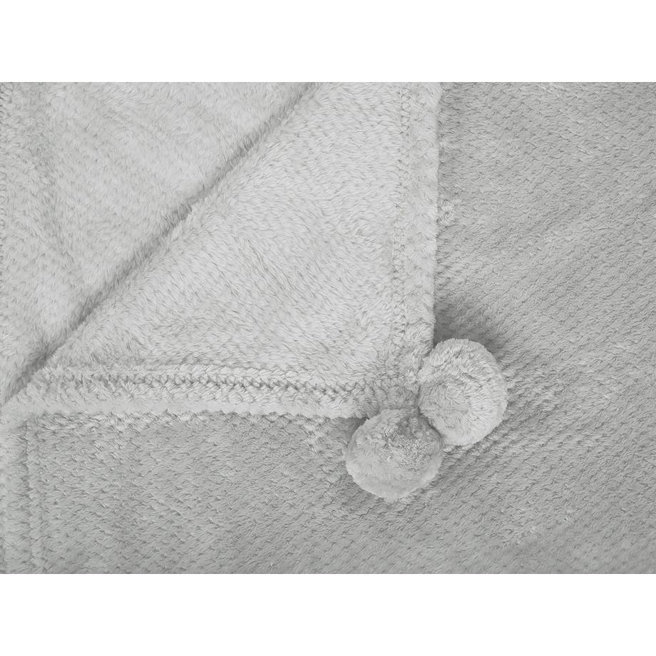 Beliani Couverture Douillette Moderne en Polyester  