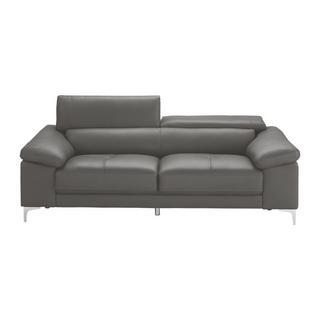 Vente-unique Ledersofa 3Sitzer SOLANGE  