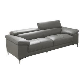 Vente-unique Ledersofa 3Sitzer SOLANGE  