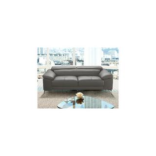 Vente-unique Ledersofa 3Sitzer SOLANGE  