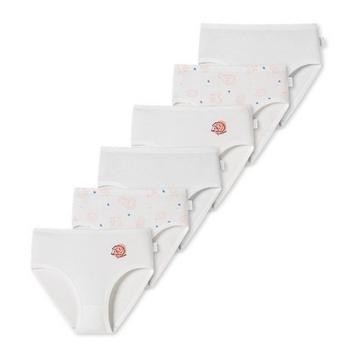 à fines côtes Coton bio - lot de 6 - slip