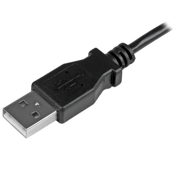 STARTECH.COM  Câble de charge et synchronisation Micro USB de 1 m - USB-A vers Micro-B à angle gauche - M/M - 0,25 mm² 