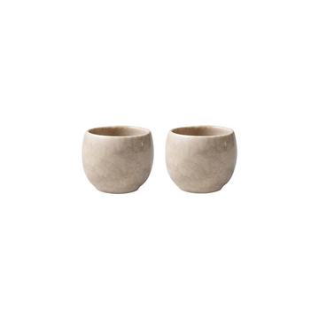 Eierbecher Sand Set 2tlg. Perlemor Home