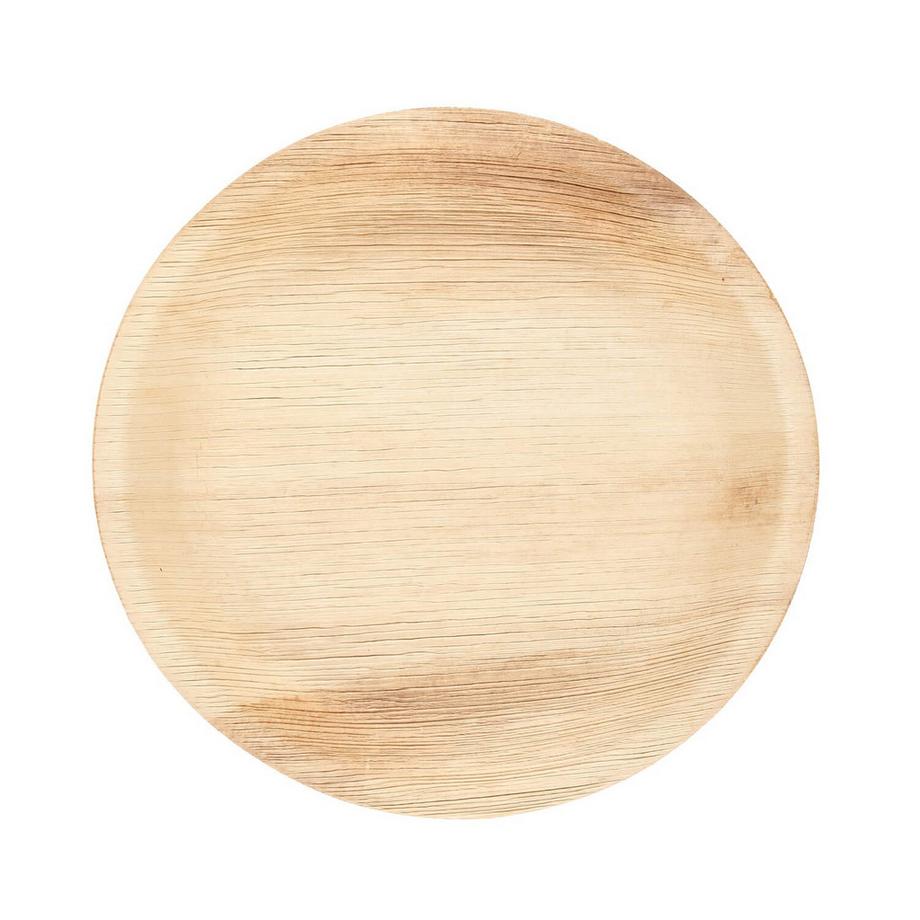 Maku  MAKU Palmblattteller Rund 25cm 10Stk 