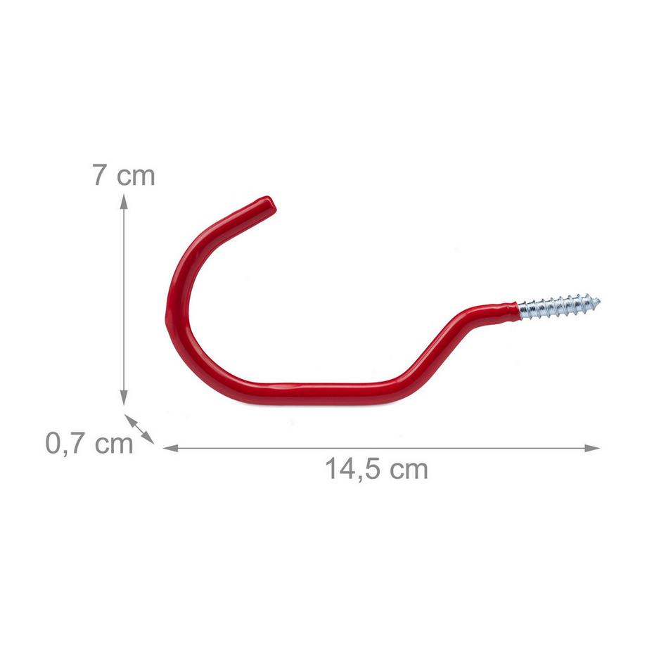 B2X  Fahrradhaken 12er Set 