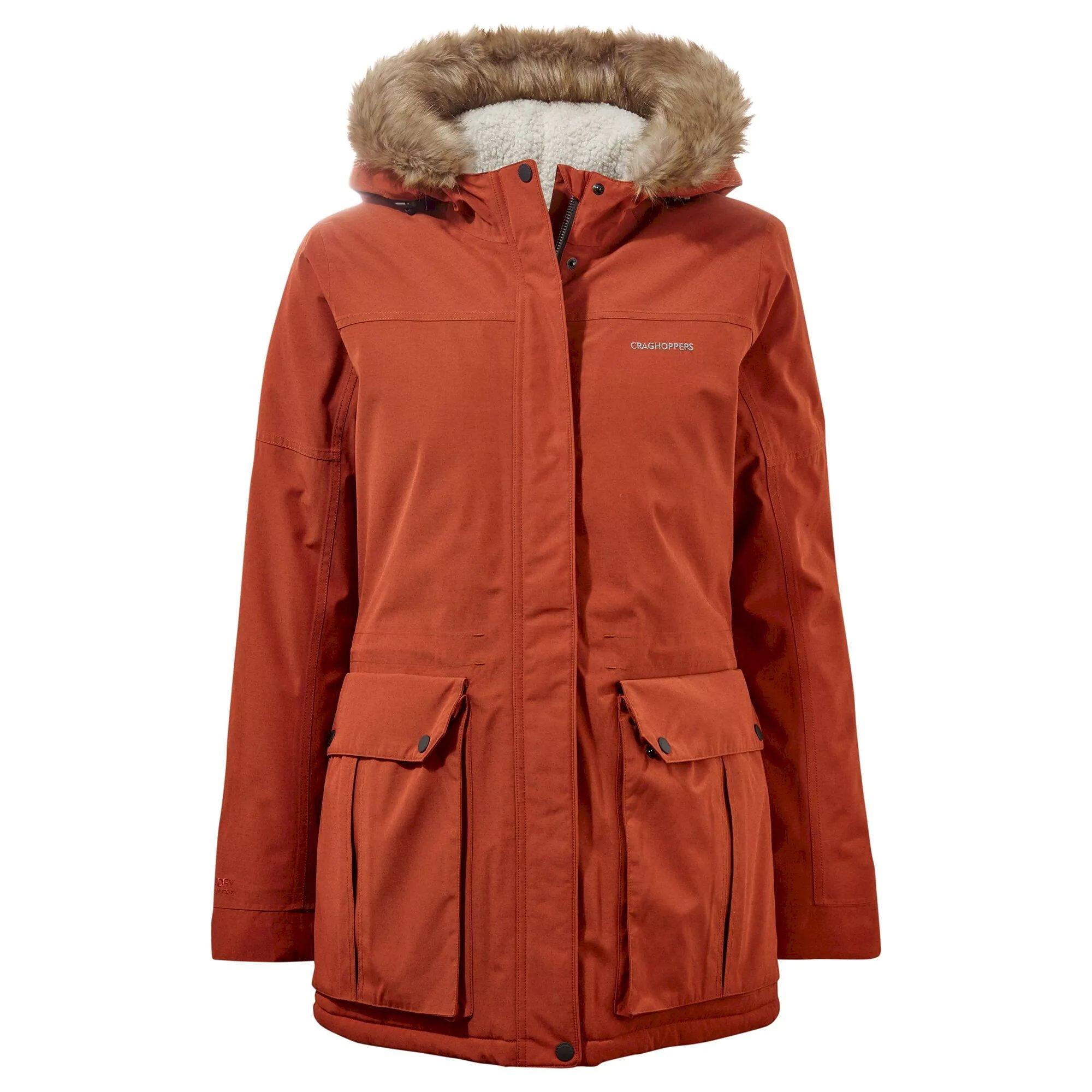 Image of Elison Jacke, Wasserfest Damen Rot Bunt 36