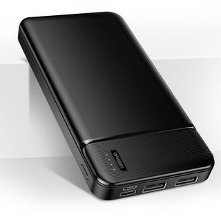 Avizar  Powerbank 10000mAh 2 USB, Maxlife - Noir 