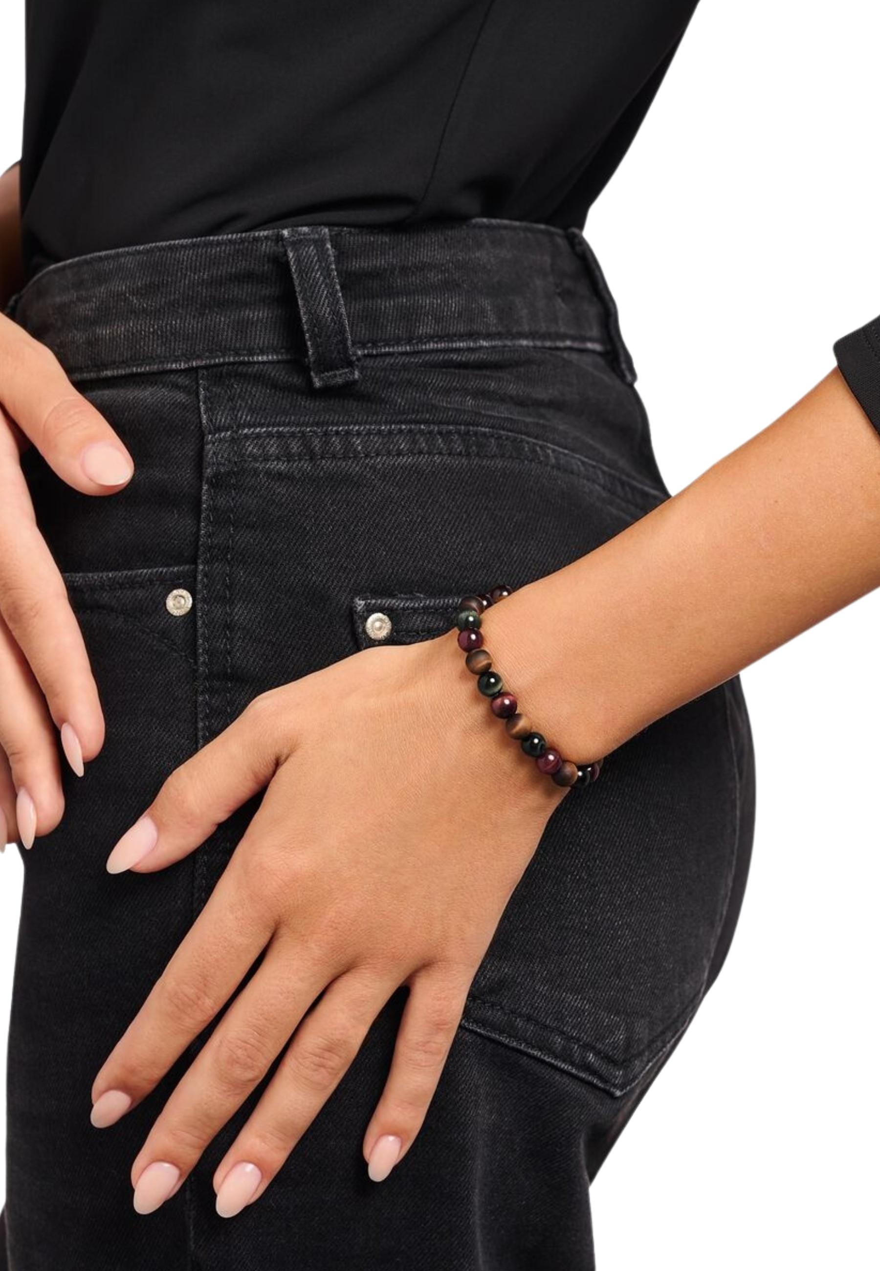 Thomas Sabo  Talisman Armband Mit Tigerauge Perlen 