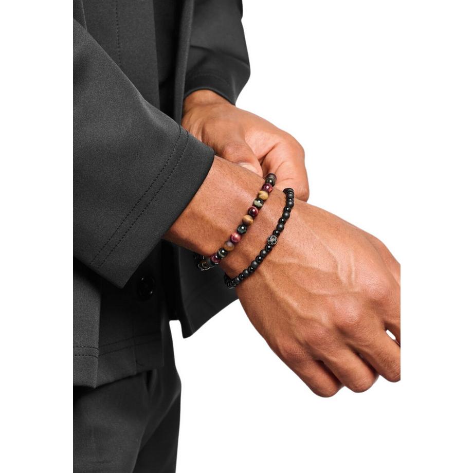 Thomas Sabo  Talisman Armband   Tigerauge Perlen 