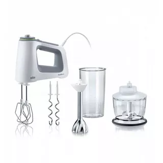 BRAUN Braun MultiMix 5 HM 5137 Batteur à main 750 W Gris, Blanc  