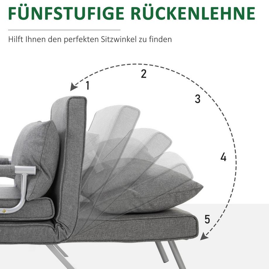 HOMCOM Schlafsofa  