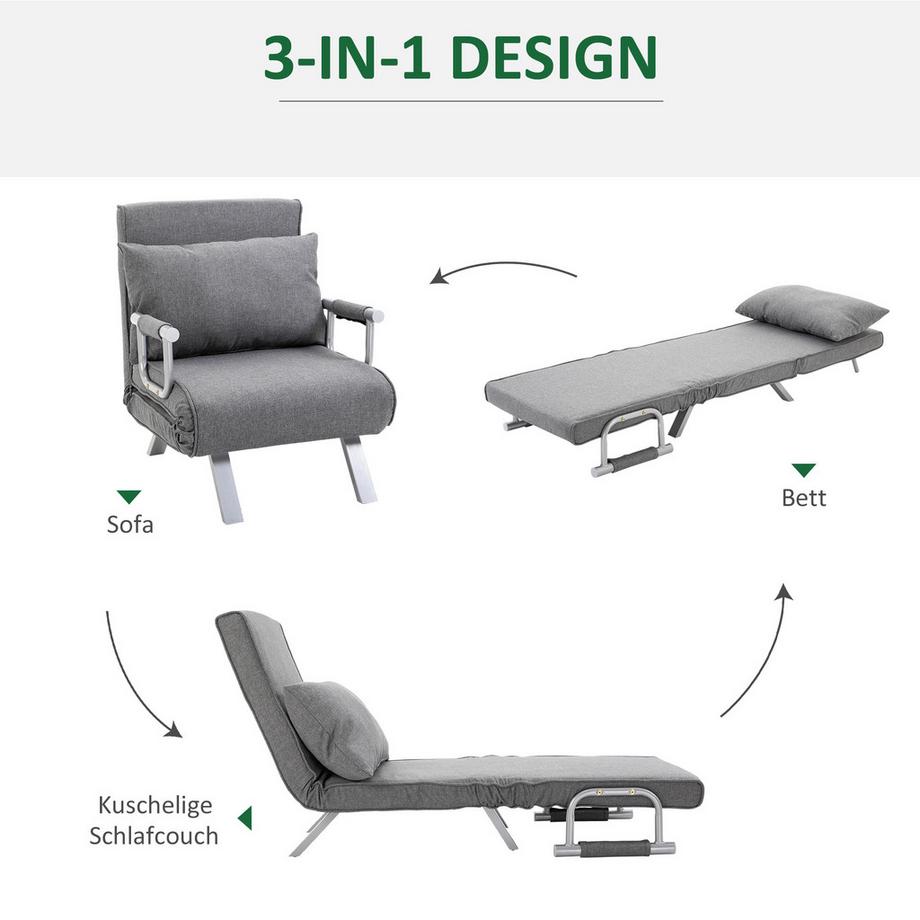 HOMCOM Schlafsofa  