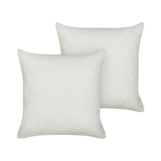 Beliani Lot de 2 coussins décoratifs en Bouclé Traditionnel LEUZEA  