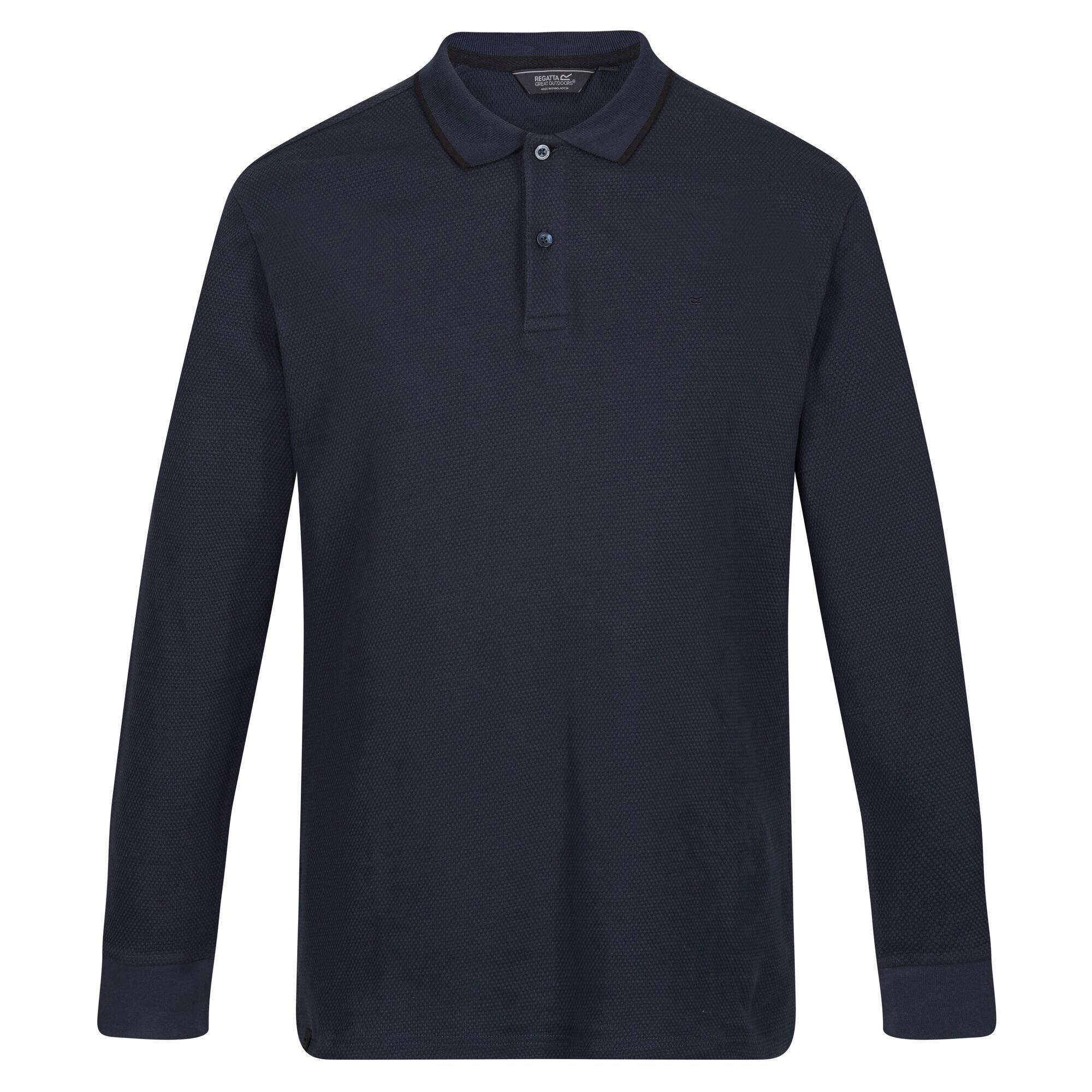 Image of Leaonzo Poloshirt Langärmlig Herren Marine M