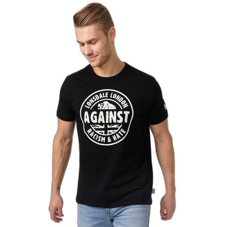 LONSDALE Unisex Regular Fit T-Shirt Against Racism  