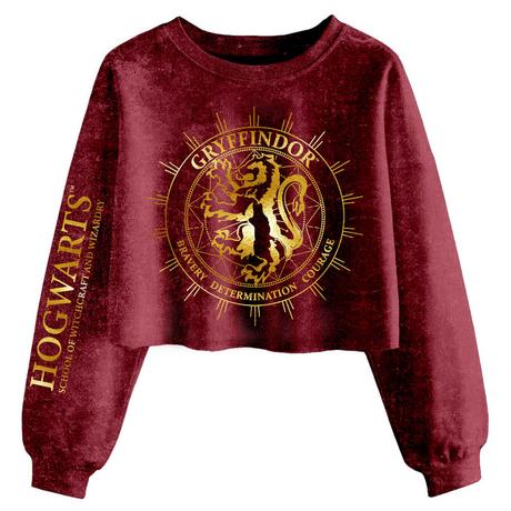 Harry Potter  Gryffindor Constellation Kurzes Sweatshirt 