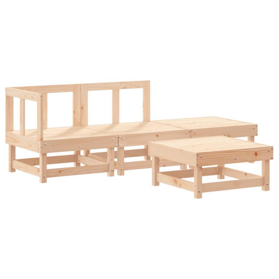 VidaXL Garten lounge set holz  