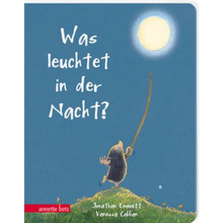 Was leuchtet in der Nacht? Emmett, Jonathan; Cabban, Vanessa (Illustrationen); Ahorner, Peter (Übersetzung) Couverture rigide 