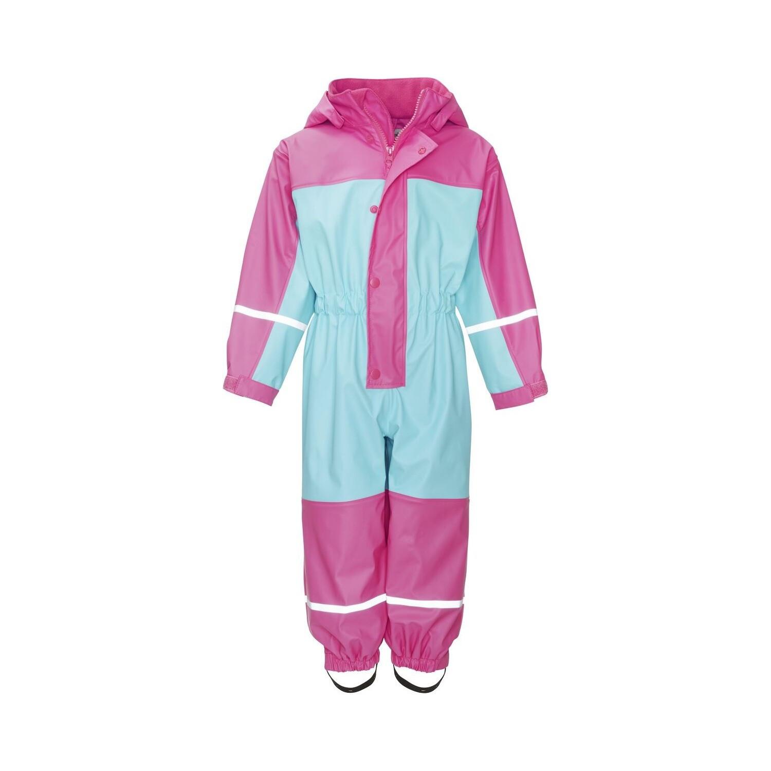 Image of Basic-regenanzug Mit Fleecefutter Kind Unisex 3-4A