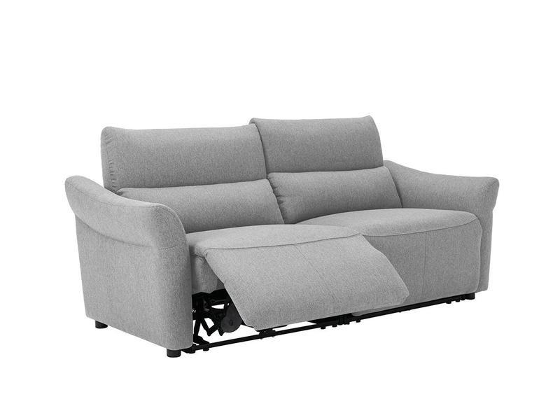 Vente-unique Relaxgarnitur elektrisch 3+2 Stoff RAGNAR  
