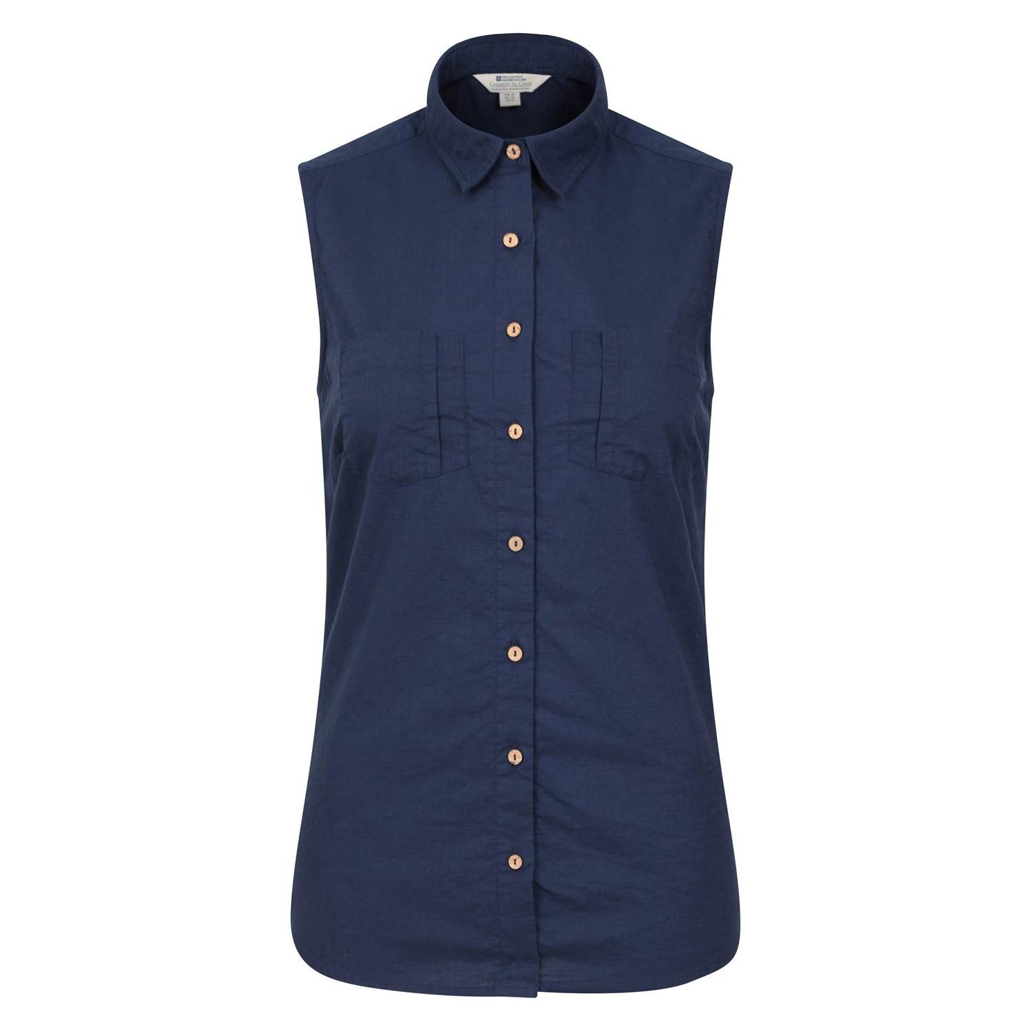 Image of Coconut Hemd Ärmellos Damen Marine 42