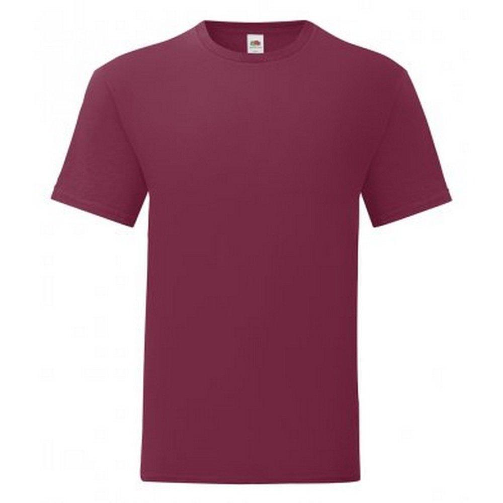 Image of Tshirt Iconic (5 Stückpackung) Herren Weinrot M
