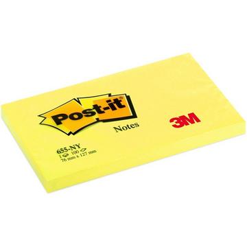 POST-IT Neon Notes 76x127mm 655-NY neon gelb 100 Blatt