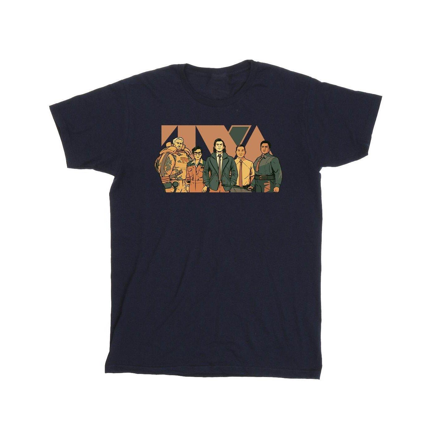 Image of Loki Tva Group Tshirt Herren Marine XXL