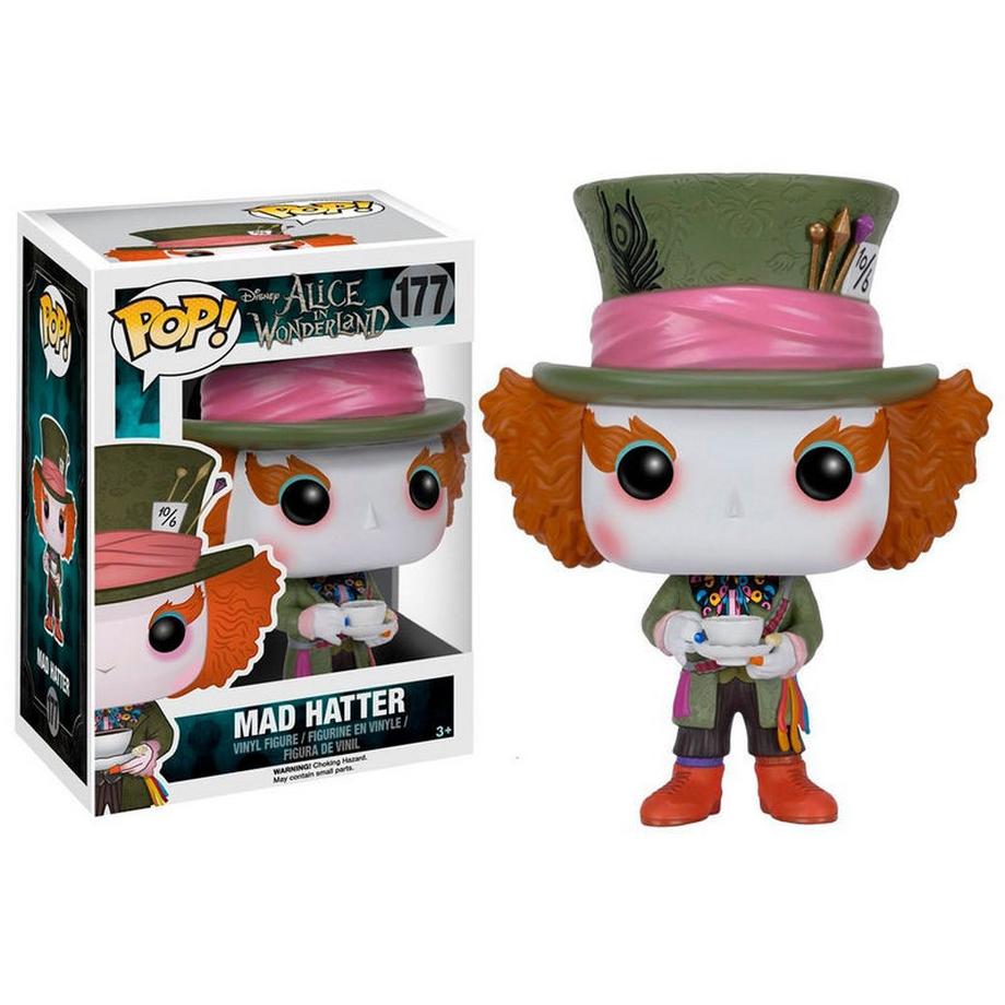 Funko  POP-Figur Alice im Wunderland Verrückter Hutmacher 