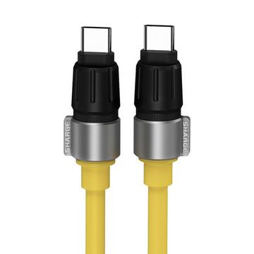 Shargeek USB-C sur C câble jaune fantôme