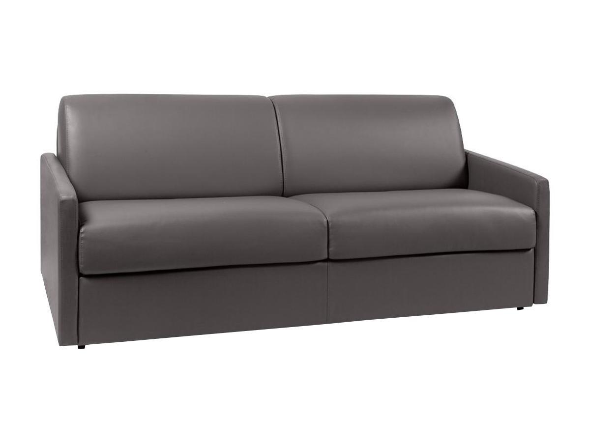 Vente-unique Schlafsofa 4Sitzer Liegefläche Matratzen CALIFE  