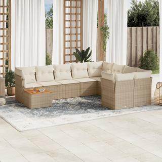 VidaXL Garten sofagarnitur poly-rattan  