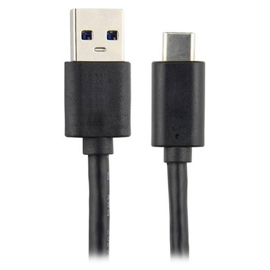 eStore  Cavo da USB a USB-C - 1 m - Nero 